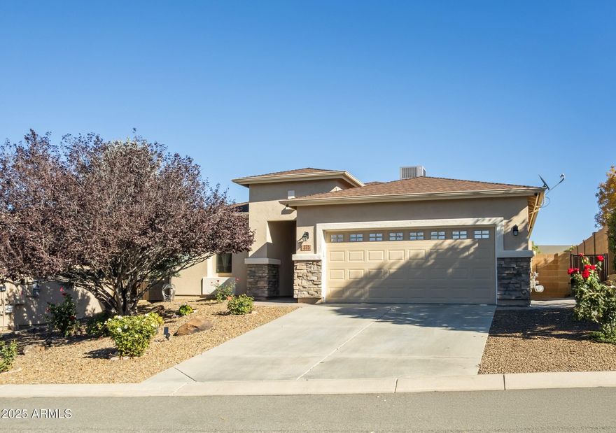 **Charming Home in a Serene Neighborhood**
Welcome to your dream home! This stunning 3-bedroom + plus office boasts 2,179 square feet of thoughtfully designed living space. The open Great Room concept provides a warm and inviting ambiance, perfect for both entertaining and everyday living.
Enjoy the luxury of a primary suite featuring a jetted tub and spacious closets and bonus sitting room, while a beautifully crafted built-in entertainment cabinet and office space caters to your work-from-home needs. The split floor plan offers privacy and comfort, making it ideal for families or guests.
Step outside to discover a fully landscaped yard, complete with efficient drip irrigation to keep your outdoor oasis vibrant year-round. This home is equipped with newer AC, water heater, and roof ensuring peace of mind for years to come. Nestled in a quiet neighborhood, this property beautifully balances tranquility with convenience. Don't miss out on the many upgradesSee for yourself why this home is the perfect fit for you!