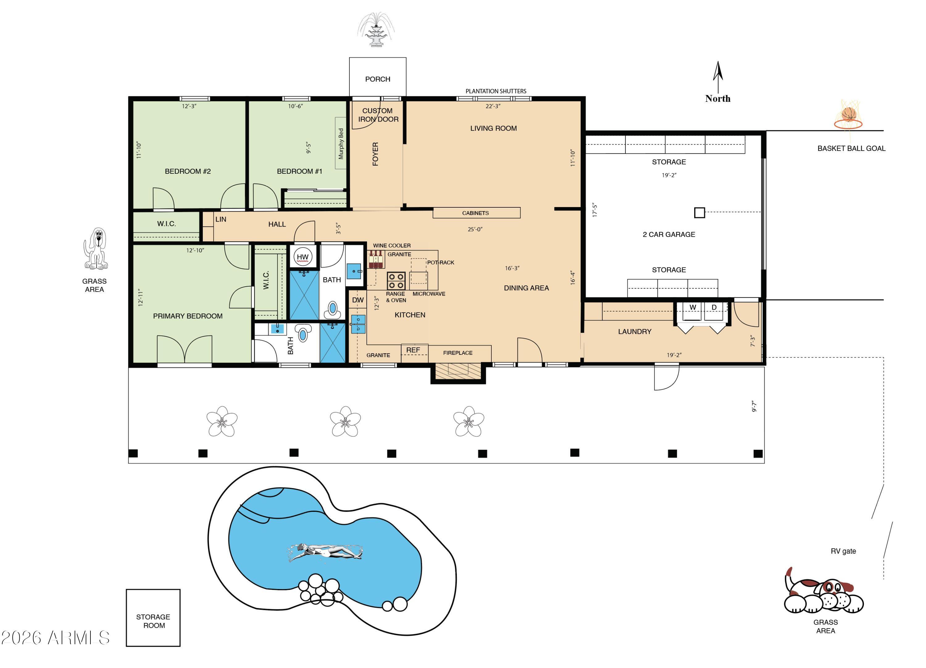 801 W Port Royale Lane