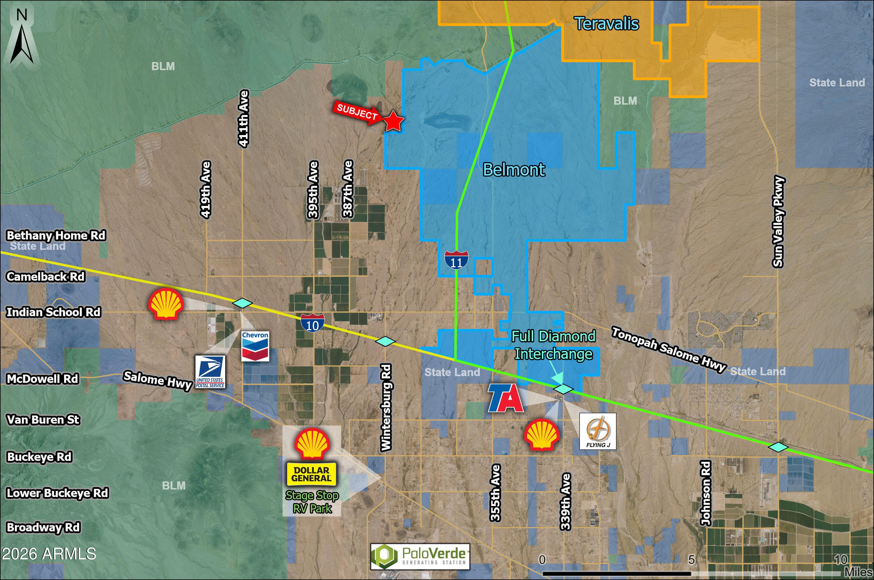Homes for Sale in Queen Creek Arizona 2 0 N 381st Avenue -