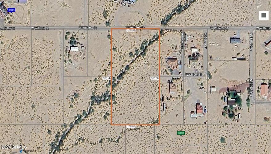 Great property with lots of potential. Have your own 5-acre ranch or split into 1-acre residential lots. Great parcel in the direction of growth with many new residential development around it.