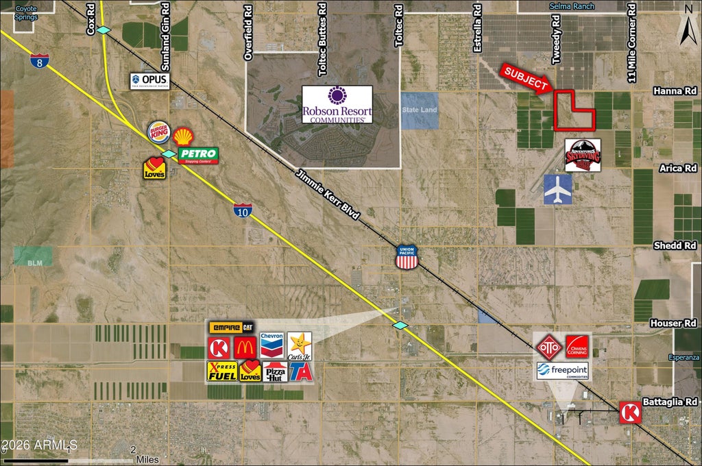 Photo of 0 E Hanna Road #-, Eloy, AZ 85131 (MLS # 6972889)