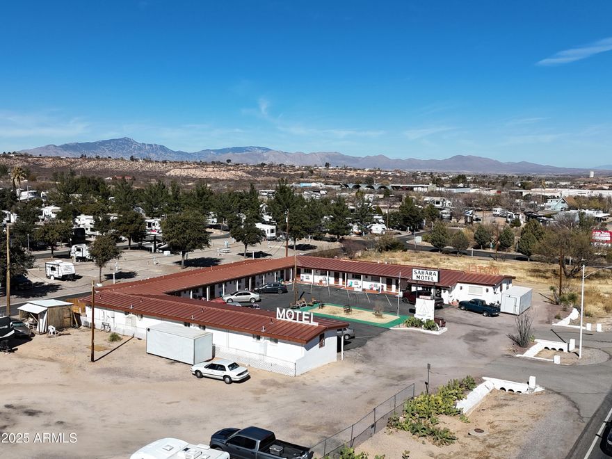 15 unit motel currently rented to long term tenants, great traffic flow on Highway 80. Good potential to increase  operating income. There are 9 rooms with full kitchens and 6 rooms without kitchens, but with  refrigerators, microwaves, and coffee makers, rooms 1 and 2 are currently used as the managers residence, or they could be rented out. There is a fenced vacant lot included currently being used for RV storage, which charges $1.00 per foot per month for each RV stored. From close of escrow if the purchaser does not intend to retain the current tenants, then the tenants to have six months to relocate and vacate the property. Sales includes furniture and supplies on hand. Includes parcels 124-17-015 and 124-17-014