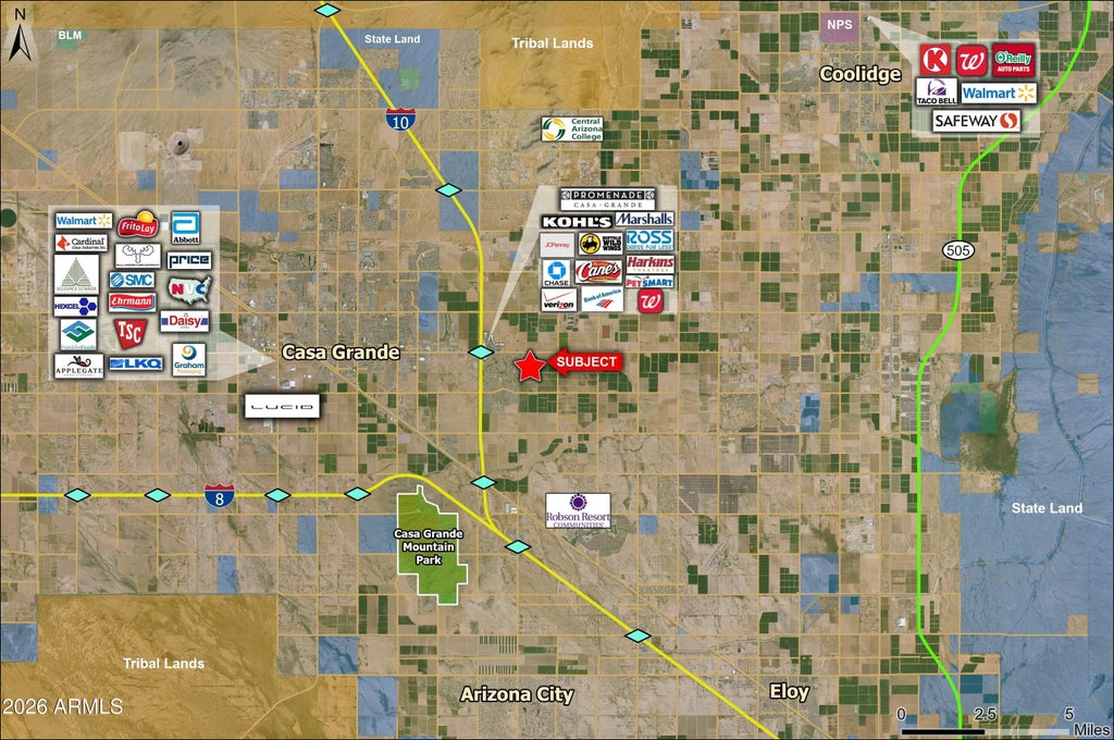 Photo of 0 E Hanna Road #-, Casa Grande, AZ 85122 (MLS # 7042531)