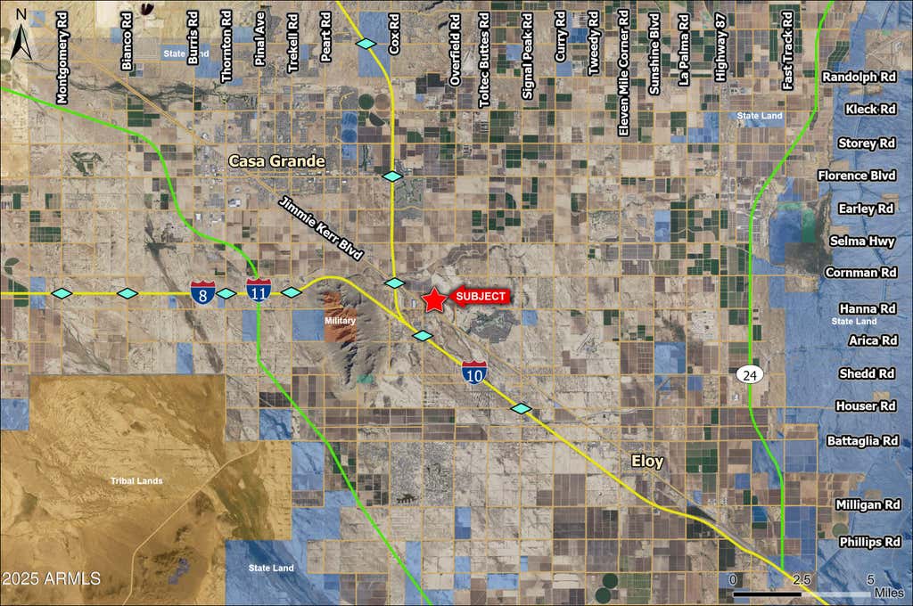 Photo of 0 E Hanna Road #-, Casa Grande, AZ 85122 (MLS # 7042531)