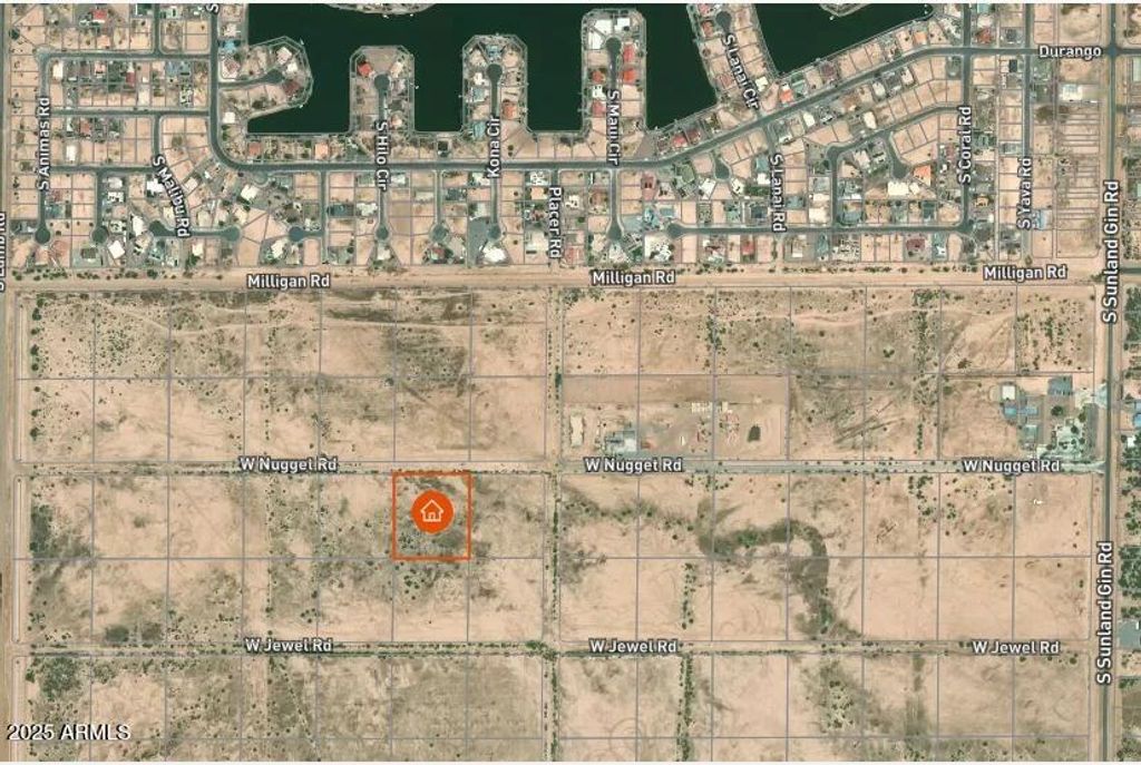 Photo of 0 W Nugget Rd Lot 37 Road #37, Arizona City, AZ 85123 (MLS # 6848586)