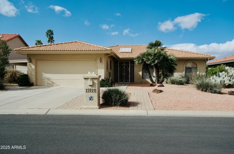 25820 S SADDLETREE Drive Sun Lakes AZ 85248