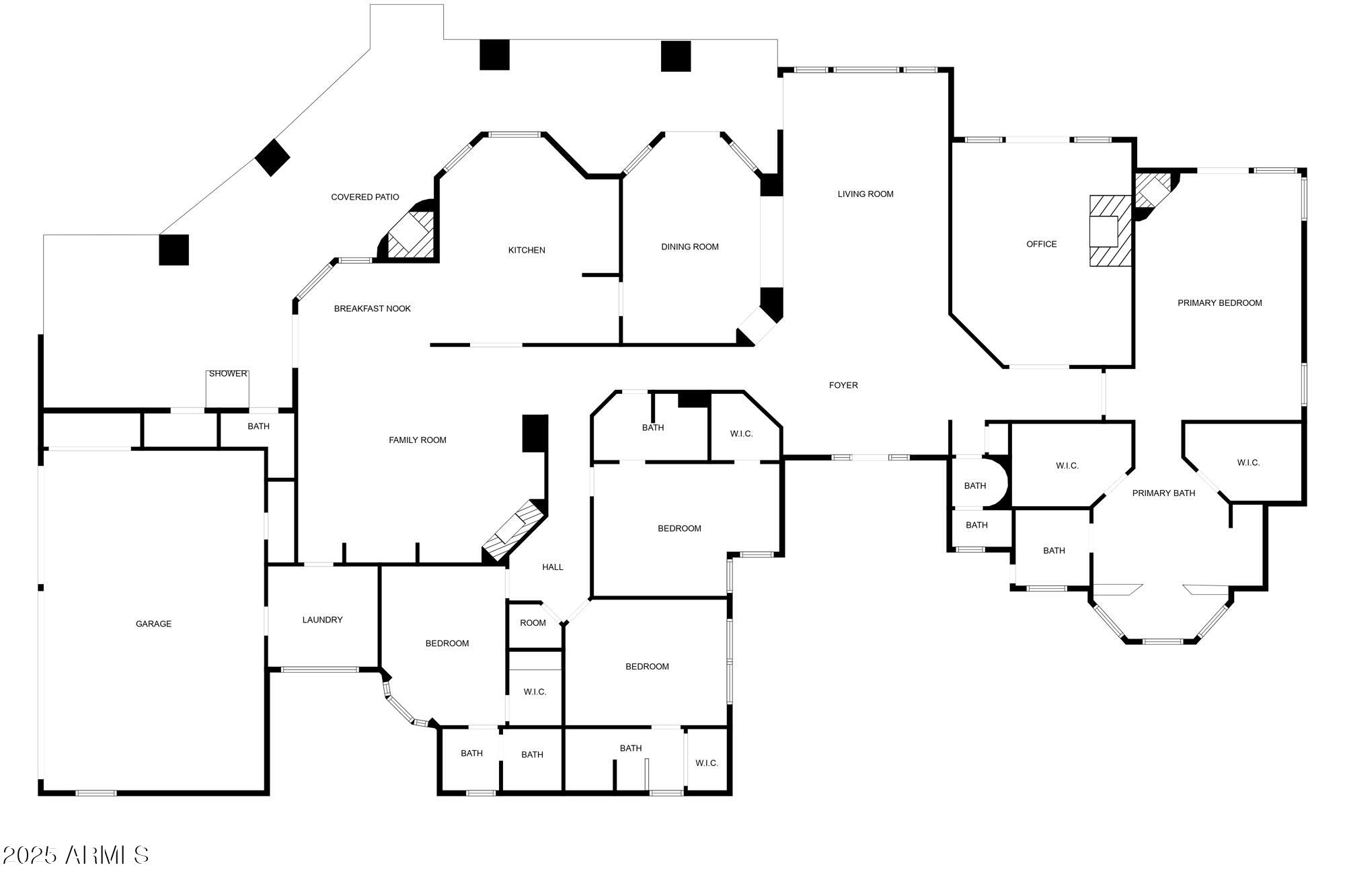 MCDOWELL SHADOW ESTATES; RV/CAR COLLECTOR DREAM HOME with  PRIVATE PICKLEBALL COURT! - Residential