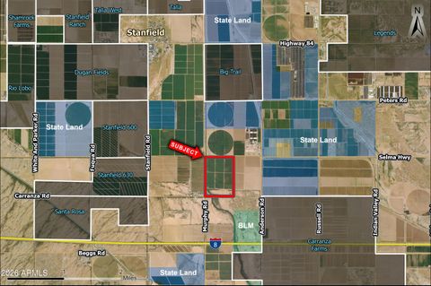 0 W Selma Highway - Stanfield AZ 85172