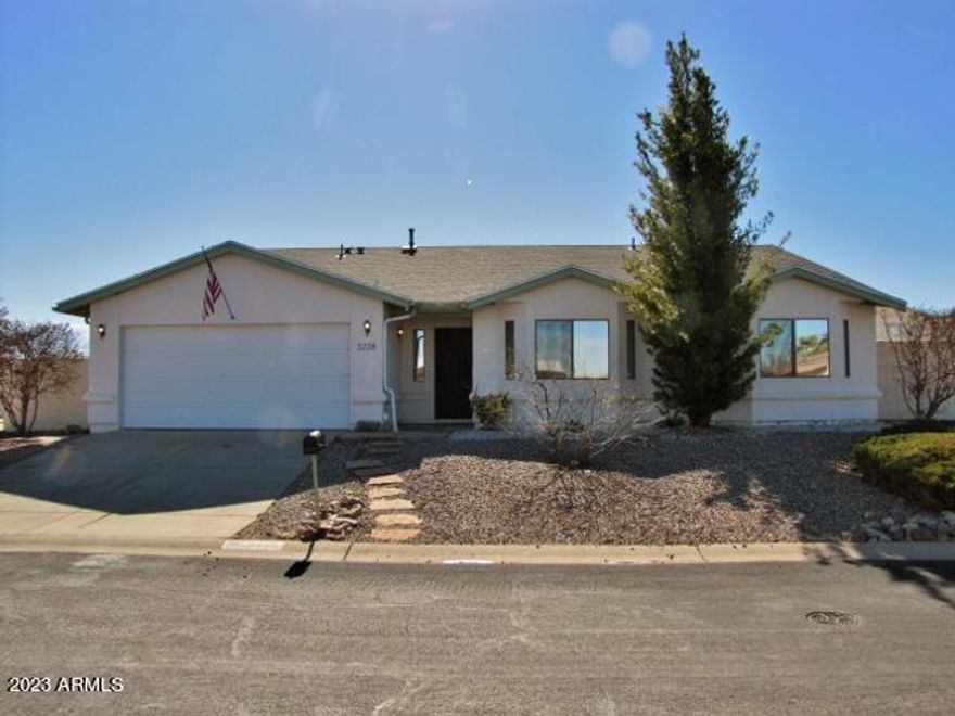 This thoughtfully updated, 3BR/2BA/2CG, 1987 sq. ft. rental on a corner lot is centrally located in Sierra Vista, AZ minutes from Ft. Huachuca, shopping, schools and Canyon Vista Medical Center. The open-split floor plan includes a large great room, s/s appliances in the kitchen and central A/C, The large lot includes fully landscaped front yard, RV gate with pad and hook-up and a large storage shed. Call today.