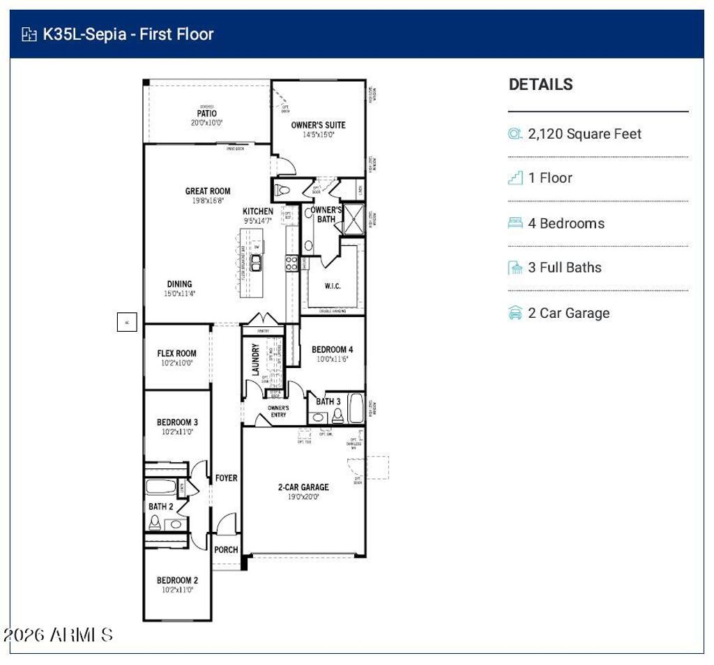 Photo of 1978 E Gordal Drive, San Tan Valley, AZ 85140 (MLS # 6993675)