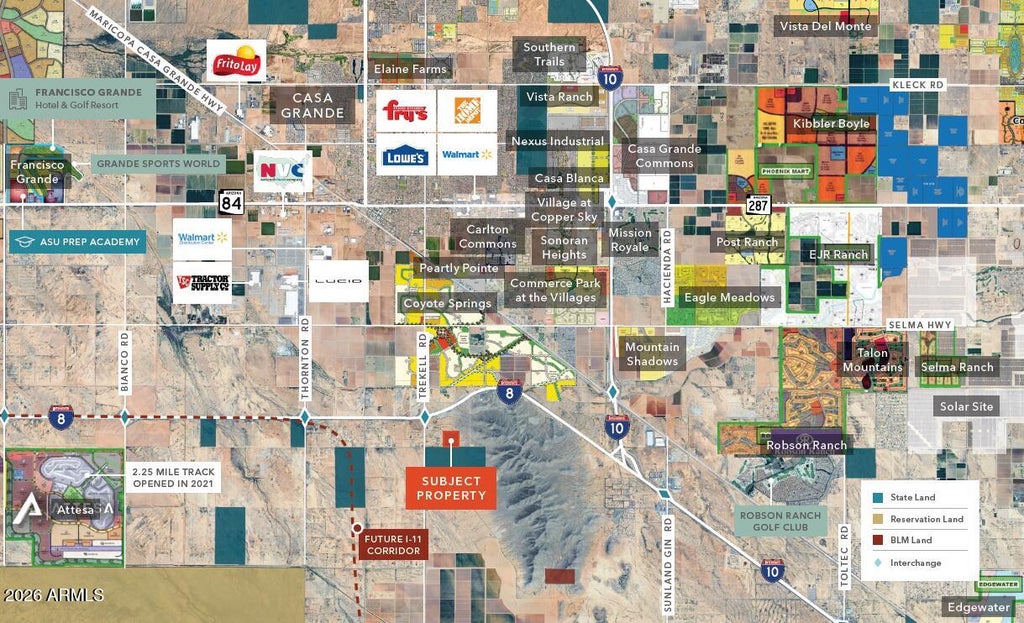 Photo of 0 Hanna Road #-, Casa Grande, AZ 85193 (MLS # 7094892)