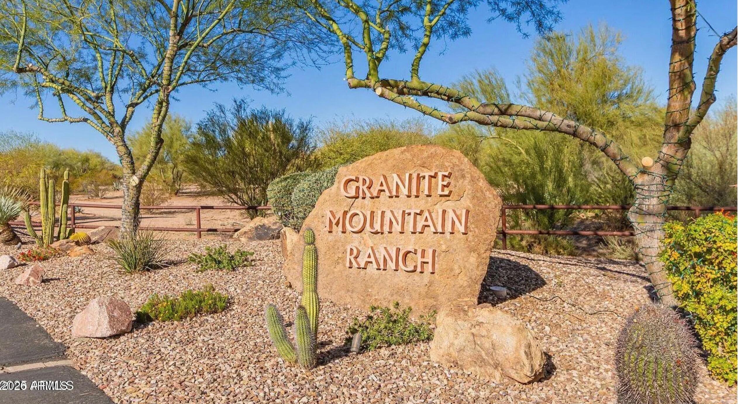 GRANITE MOUNTAIN RANCH UNIT 2 REPLAT - Land