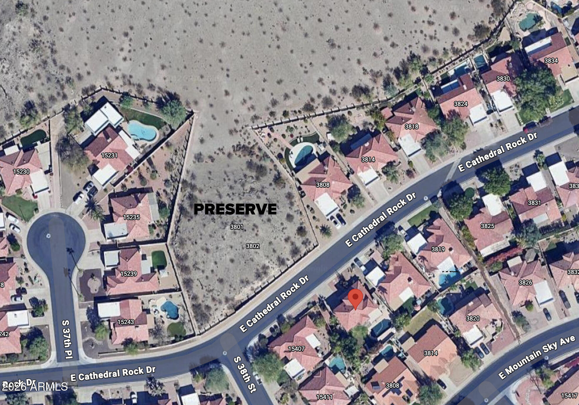 3807 E CATHEDRAL ROCK Drive