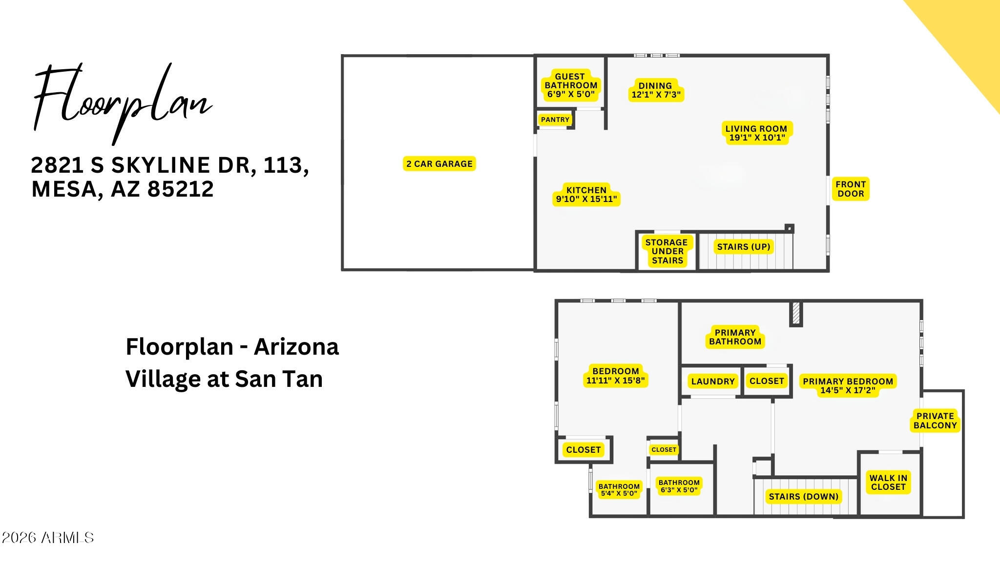 2821 S SKYLINE Drive 113