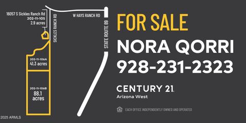 16057 S SICKLES RANCH Road Peeples Valley AZ 86332