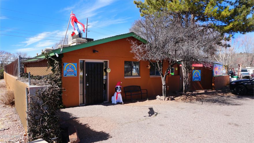 This Extremely unique and profitable property has been prepped, used, and Leased as a Dog boarding facility complete with grooming and training. This is the only dog boarding facility inn Payson! The Property has been leased to a tenant to take over and revamp the business. Property also features a kitchen area, and resident structure. Property features a tenant in place generating nearly an 8 CAP. Over 3 years left on the current lease with an option to renew for an additional 5 years. The Tenant is willing to Sell the Business if a new owner had any interest in additional income potential.