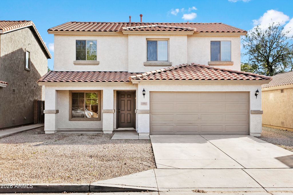 Photo of 1591 E Bradstock Way, San Tan Valley, AZ 85140 (MLS # 7000791)