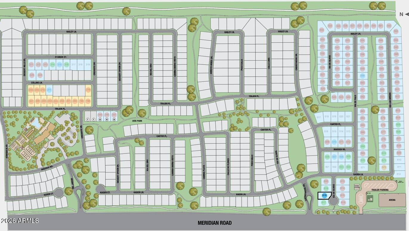 1566 W VIA DE OLIVOS --