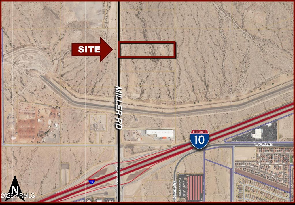 Photo of 0 N Miller Road #-, Buckeye, AZ 85396 (MLS # 7046652)