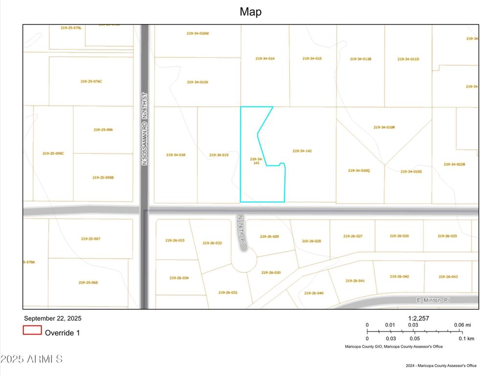 Photo of 7630 E Culver (approx) Street #0, Mesa, AZ 85207 (MLS # 6925200)