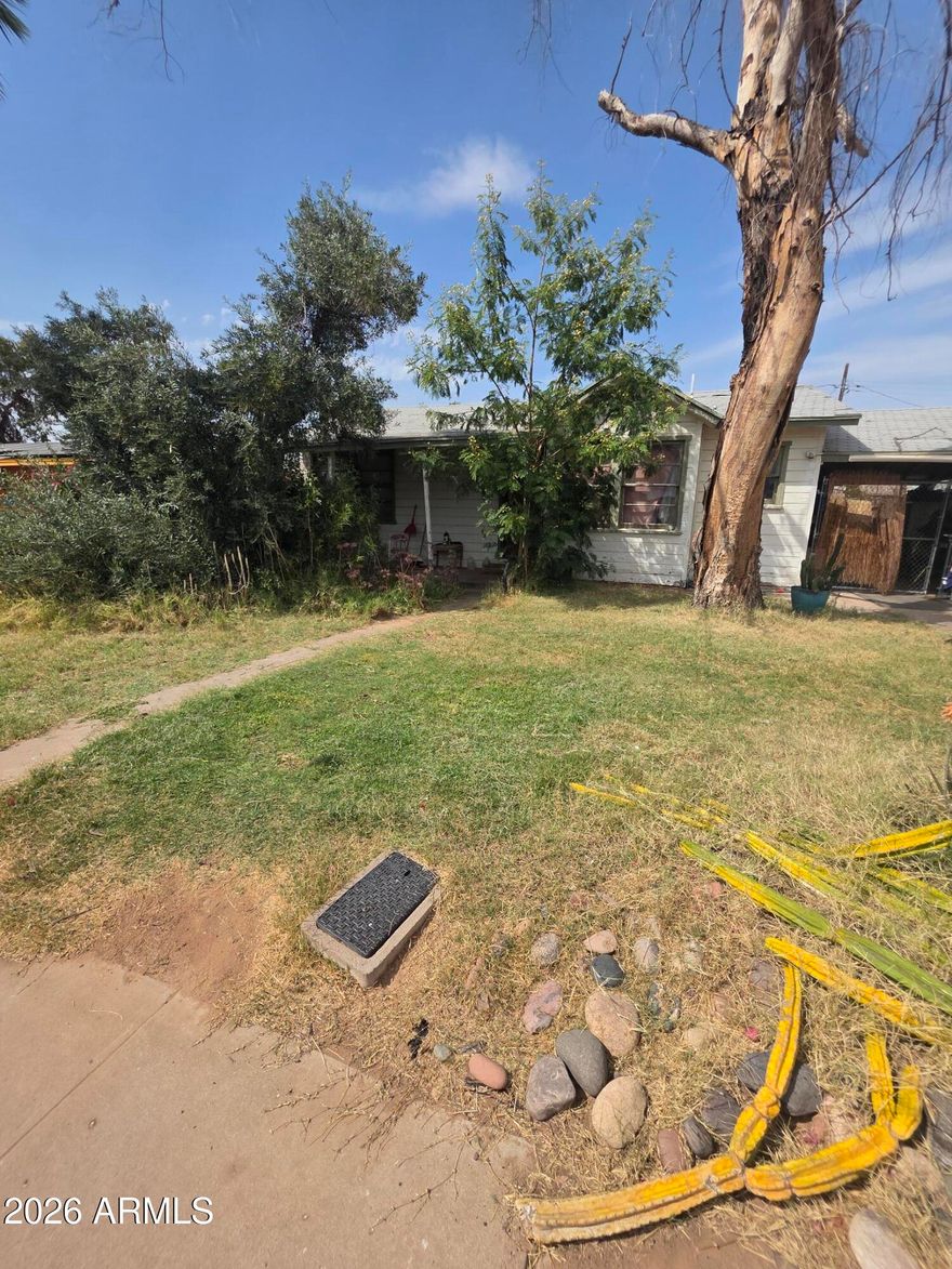 This property has everything that is needed! The location to ASU is only 3 blocks away.  It is a perfect property for a face lift or start new! The seller wants privacy.