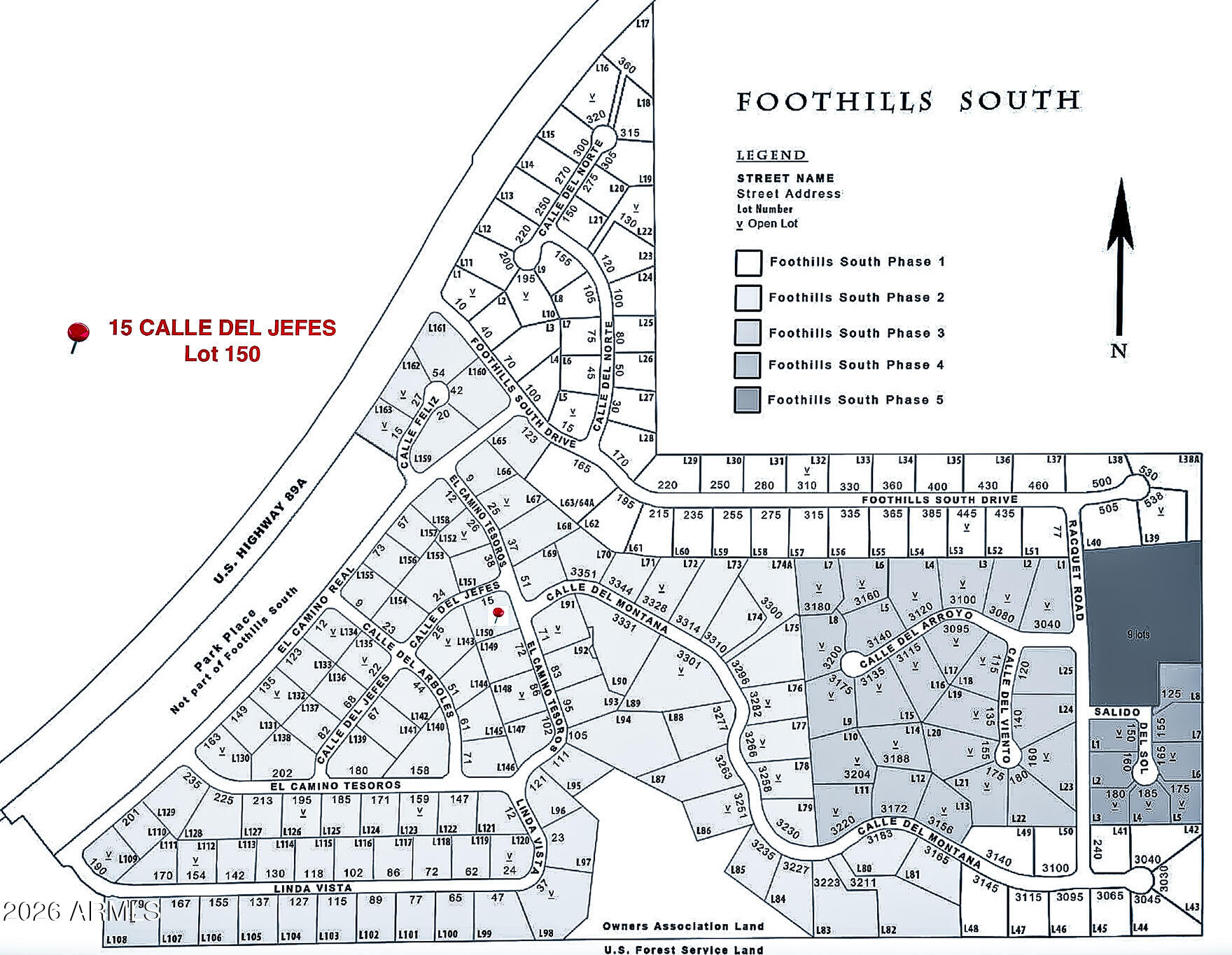 FOOTHILLS SOUTH UNIT 2 - Residential