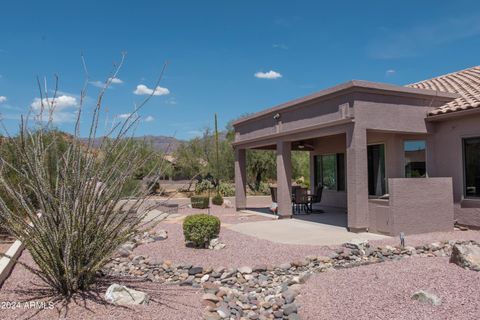 A home in Gold Canyon