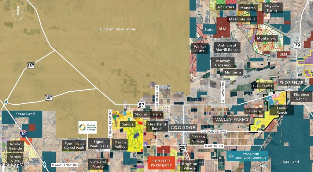 Photo of ---- N Kenworthy Road #-, Coolidge, AZ 85128 (MLS # 7035730)