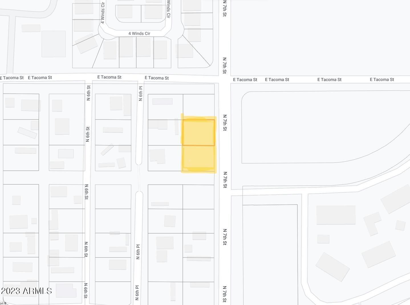 IN NESE BY M&B BEG 480'N FROM NE COR LOT 2 BLK 22 4TH ADD TO FRY W102.50' N75' E102.50' S75' TO BEG - Land