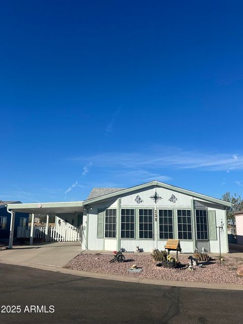 A home in Apache Junction