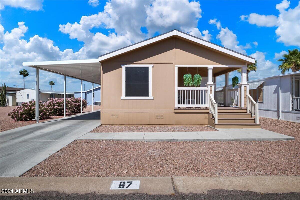 View Apache Junction, AZ 85120 mobile home