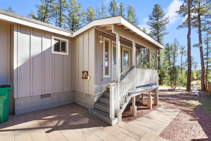 Discover this charming, modern cabin in Pine, Arizona—a perfect mountain getaway for all ages, built just four years ago and priced to impress.Nestled among towering pines with breathtaking views over Pine Valley, this cozy retreat offers peaceful, low-maintenance living with no HOA restrictions. Built strong for year-round comfort, it welcomes crisp winters and cool summer evenings alike.Inside, enjoy a bright, open great room (fully furnished and ready to move in), ideal for family gatherings or relaxing weekends. Step out onto the spacious deck—the heart of the home—where you can savor morning coffee, watch wildlife, or host unforgettable sunsets.Just a short walk to town for conveniences, yet far enough for true tranquility. Whether you're seeking a personal escape, a family retreat That inviting deck, staring straight down Pine Valley like a foreman overseeing the crew. It's the spot where you'll sip your coffee at dawn, watching the world wake up, or rent it out to folks craving that mountain air - turning this hideaway into a steady earner as a vacation rental. Quiet solitude? You bet - but you're just a short walk from town when you need a resupply. Built by an owner who knew his stuff, teaming up with licensed pros. Whether you're hustling for passive income from weekend warriors escaping the rat race, or simply want a retreat, this cabin's got the serene location to deliver. It's not just a property; it's a hardworking partner in the game of life. Come see for yourself - before someone else beats you to the punch.