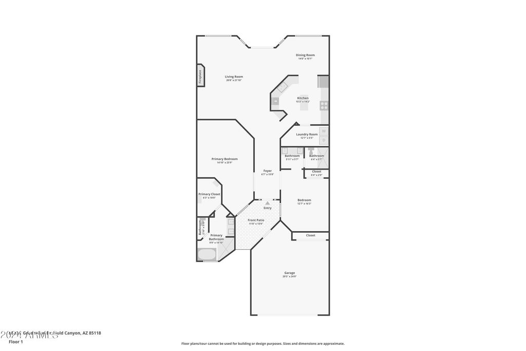 Photo of 8870 E Greenview Drive, Gold Canyon, AZ 85118 (MLS # 6922675)