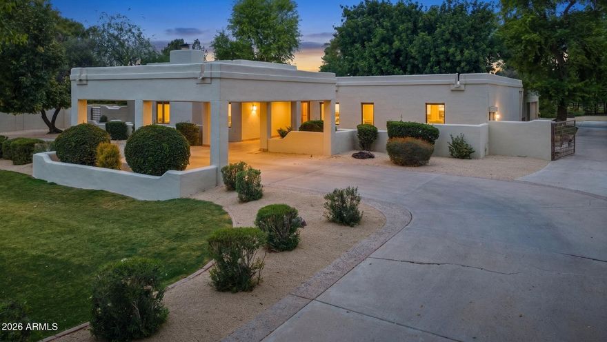 Tucked away on a quiet cul-de-sac in the highly sought-after Circle G community, this modern estate -- recently redesigned by Design Collective -- offers the perfect blend of privacy, space, and elevated design. 

Thoughtfully redesigned and expanded with high-end, custom finishes throughout, the interior reflects a clean, modern aesthetic with a warm, livable feel. Every detail has been carefully curated, resulting in a home that shows like a designer model. Expansive living spaces, abundant natural light, and seamless flow make it ideal for both everyday living and entertaining. A three-car garage with EV charging and a fully integrated smart home system--including Hunter Douglas motorized shades, automated irrigation, Nest climate control, mesh WiFi, and Alexa integration bring convenience to a new level. The premium lot is equally impressive. A heated resort-style pool and spa blend into the lush backyard, complemented by a large cabana and outdoor fireplace, perfect for relaxing evenings or hosting guests. With ample capacity for an ADU, sport court, or expansive gardening, the property offers a level of space and privacy that is increasingly rare.
Residents of Circle G enjoy access to private tennis and pickleball courts, a playground, park, and a calendar of exclusive community events--creating a lifestyle that's as connected as it is refined.