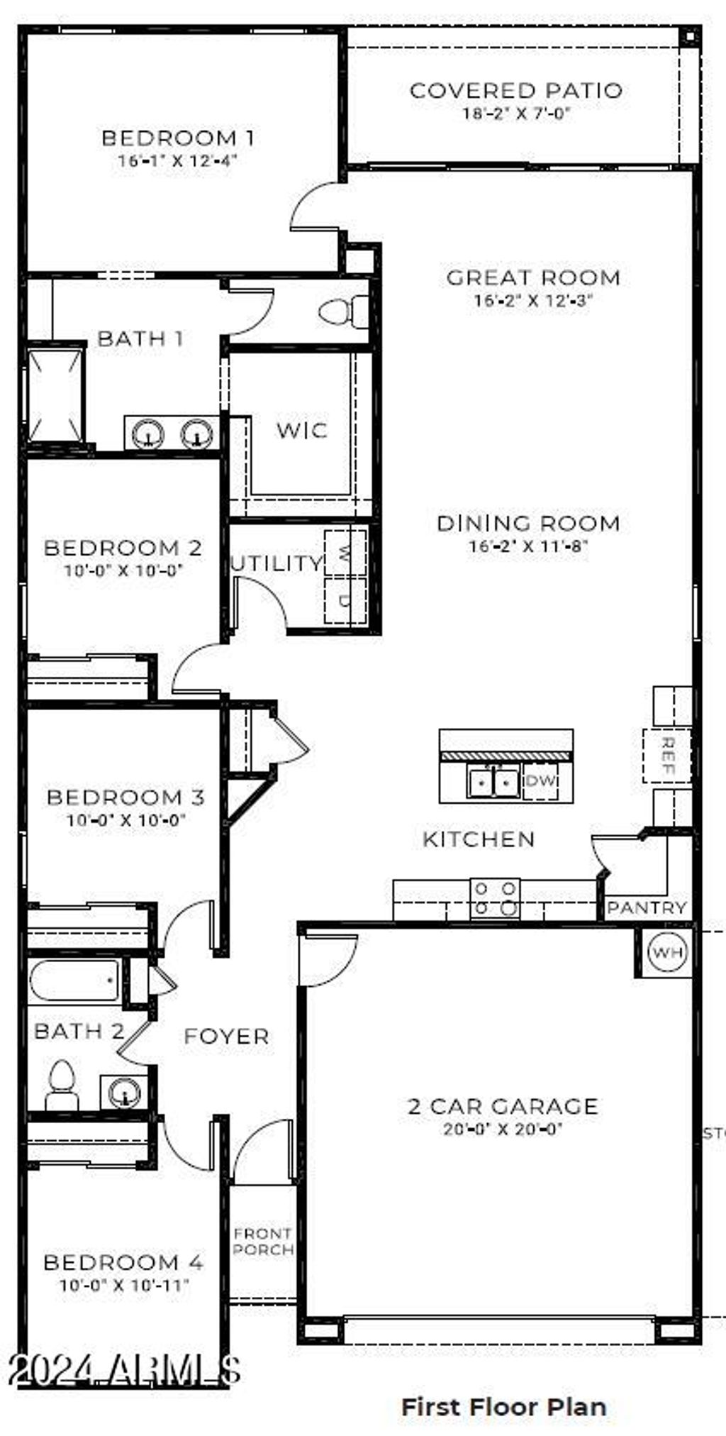 Photo of 1348 W Bealey Avenue, Coolidge, AZ 85128 (MLS # 6924936)