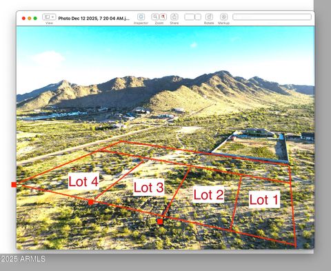 XX136FLot4 N Wildhorse Road 4 Queen Creek AZ 85142