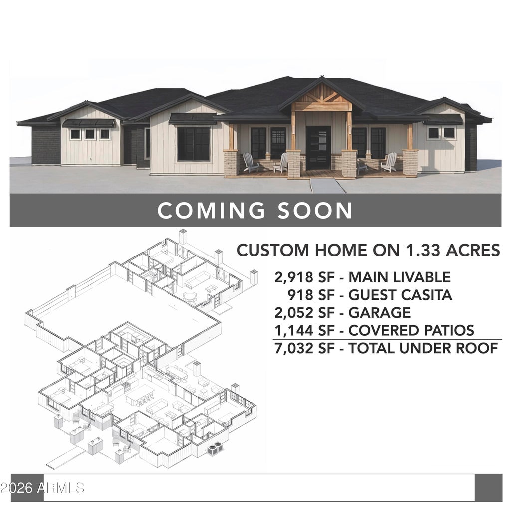 Photo of 28482 N Bison Lane, Queen Creek, AZ 85144 (MLS # 7026766)