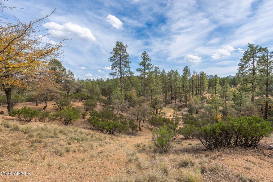 Premier .54-acre homesite gracefully positioned at the end of a secluded cul-de-sac within the prestigious gates of The Rim Golf Club. This exceptional parcel enjoys a truly remarkable setting, with much of the eastern property line bordering National Forest, creating a breathtaking backdrop of towering pines, natural beauty, and remarkable privacy. Opportunities to secure homesites with a national forest boundary inside this exclusive private golf community are rare. The adjacent lot is also owned by the same seller and is available for purchase, offering the potential to acquire additional neighboring property in one of Rim Country's most sought-after luxury communities.