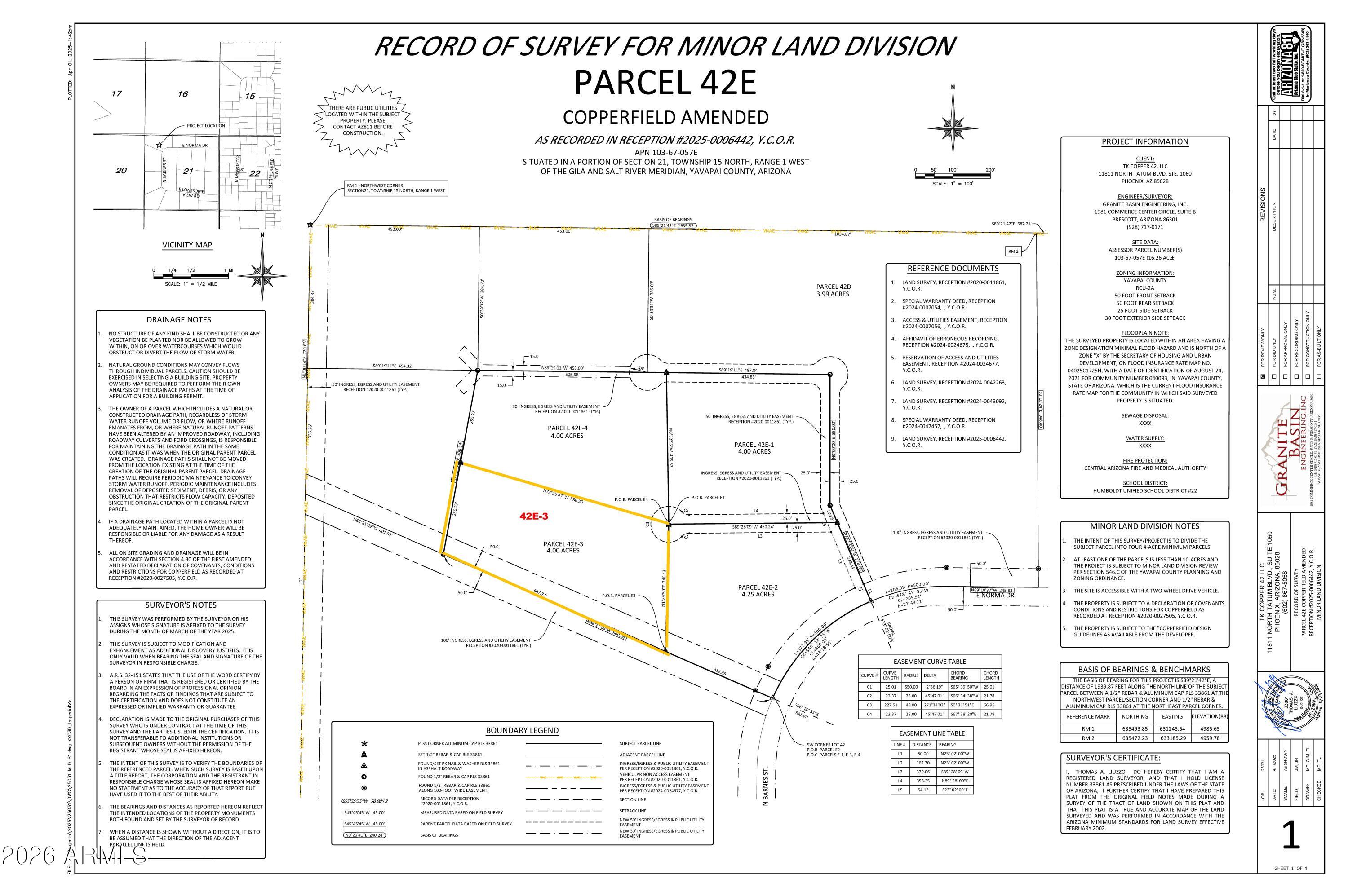 42 E-3 Smoked Oak Circle -- 42 E-3