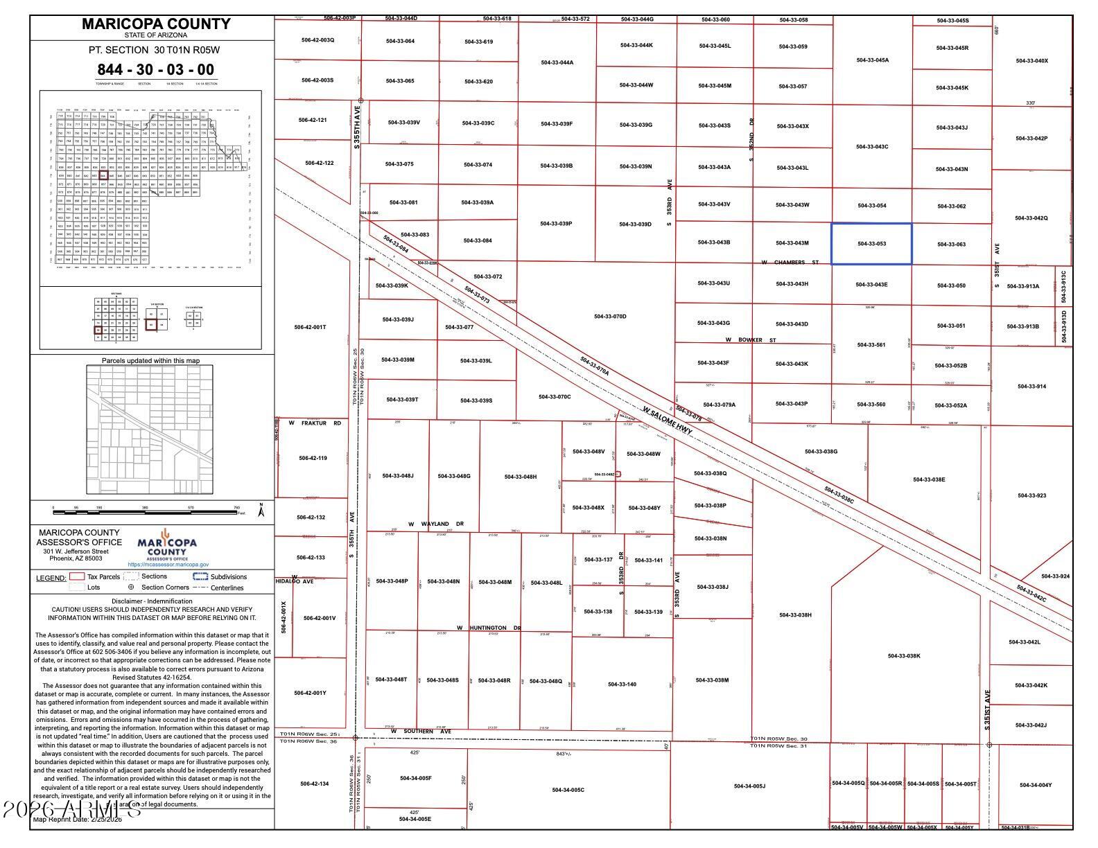 35136 W CHAMBERS Street -