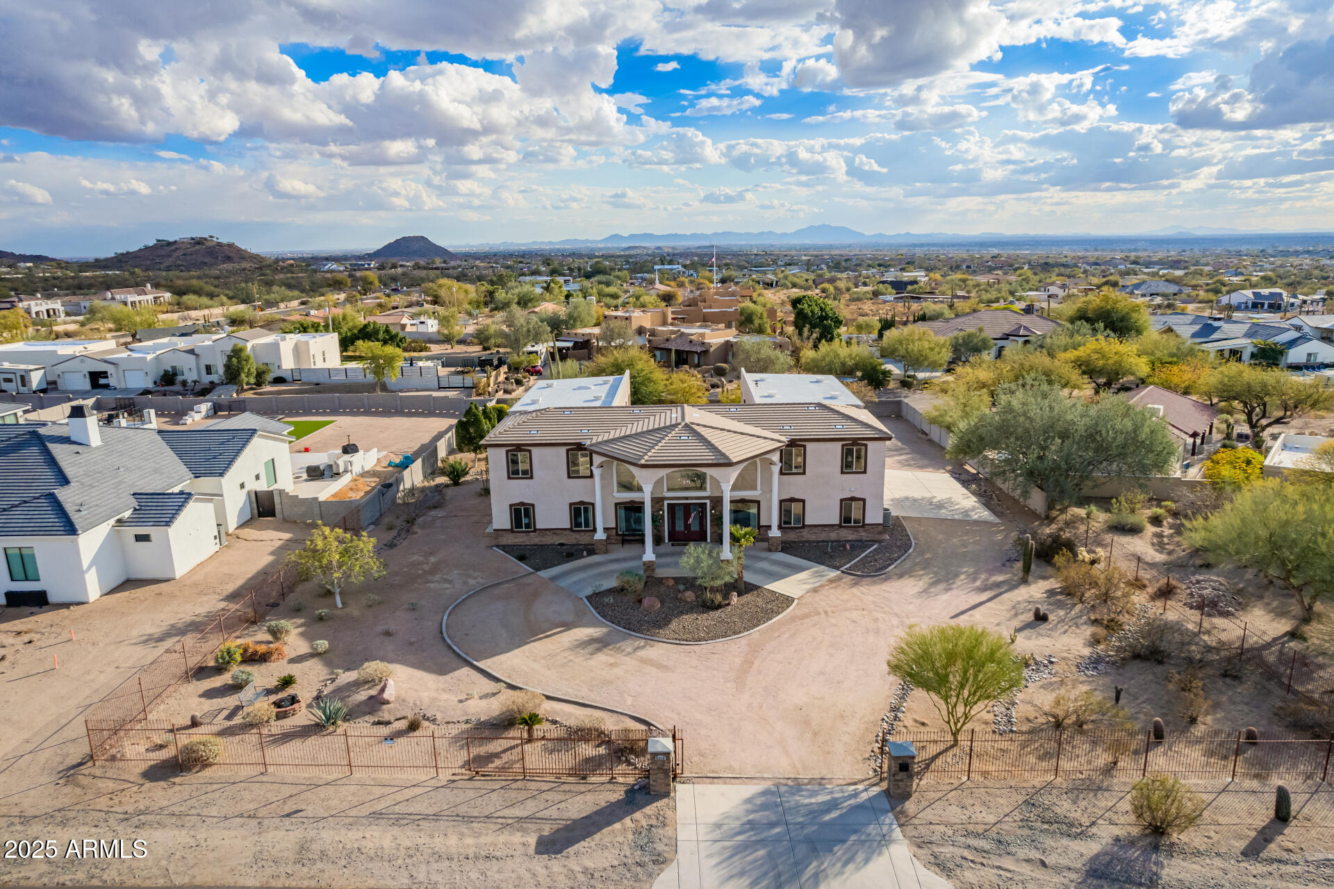 Maricopa County Island - 
Private custom home just east of Las Sendas - Residential