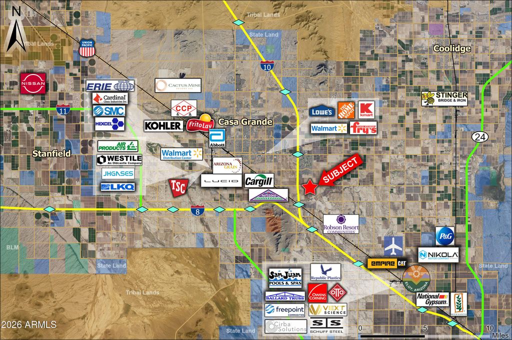 Photo of 0 W Selma Highway #-, Casa Grande, AZ 85194 (MLS # 6999282)