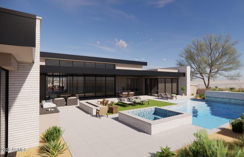 Photo of 7352 E Lower Wash Pass, Scottsdale, AZ 85266 (MLS # 7024082)