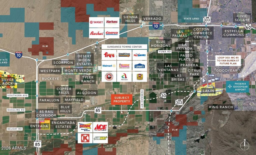 Photo of 0 S Dean Road #-, Buckeye, AZ 85326 (MLS # 7024779)