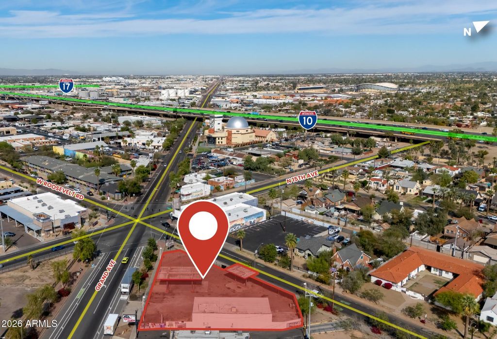 Photo of 1352 Grand Avenue, Phoenix, AZ 85007 (MLS # 6999876)