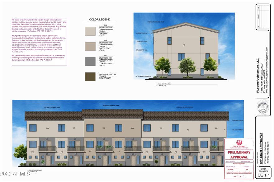 Prime location for development! This large lot is located in the Phoenix Opportunity Zone and is near the light rail expansion in South Phoenix. It currently includes residential buildings and is zoned for high-density, multi-family. Approved site plans for seven to fourteen townhomes are included for 3-story townhomes and common area. Each unit features 2 bedrooms, 2.5 baths, a tandem 2 car garage and balcony. Conveniently situated close to both the I-10 and I-17, the property lies between South Mountain Park and downtown Phoenix, offering easy access to outdoor activities, events, shopping, dining, and effortless commuting throughout the valley.
