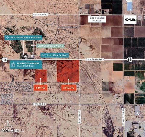 0 Bianco Road - Casa Grande AZ 85193