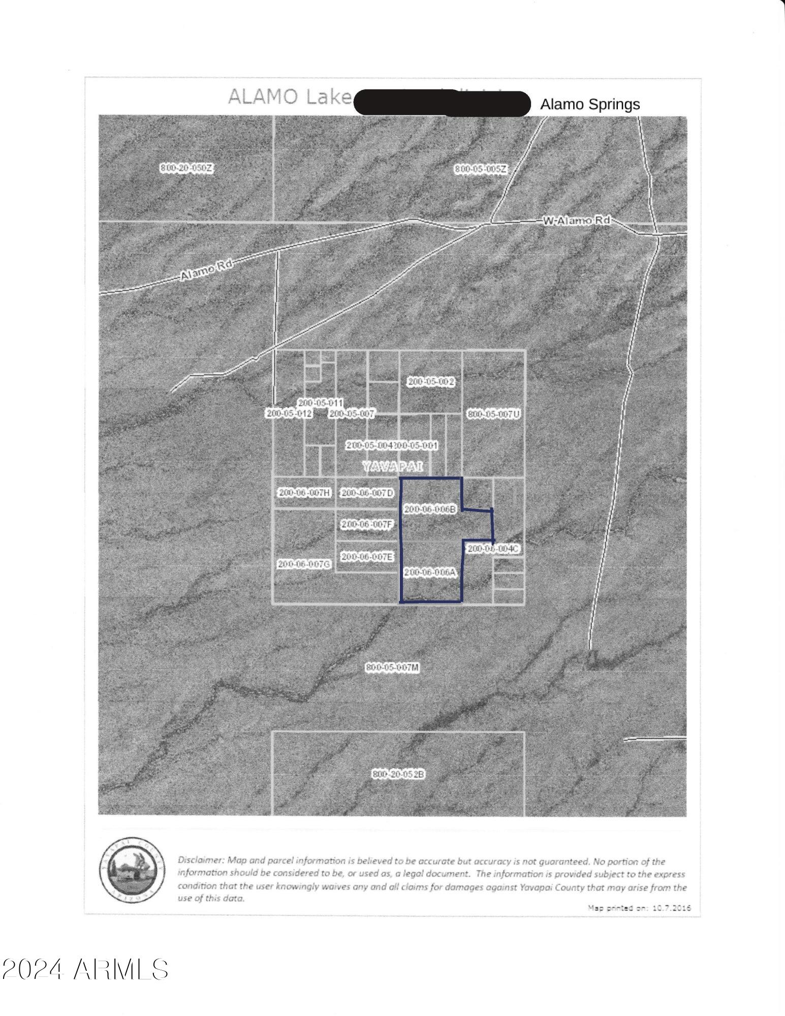 0 ALAMO SPRINGS Road -