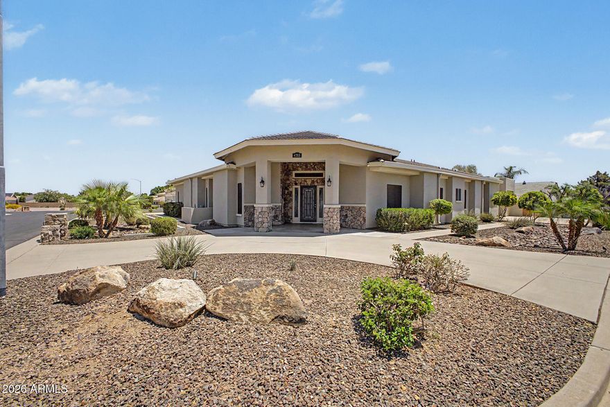 **RARE OPPORTUNITY TO OWN A CUSTOM BEAUTY LOCATED IN THE PRIVATE GATED COMMUNITY OF ''RICHLAND ESTATES'' WITH ONLY 18 HOMES**THIS HOME CHECKS ALL THE BOXES!!** LOCATED  ON ALMOST  A 1/2 ACRE LOT**HUGE 1100 Sq Ft RV GARAGE w/ AIR CONDITIONING AND A HALF BATH ON NORTH SIDE OF HOME**MORE CAR/RV PARKING ON WEST SIDE OF HOME*BRING ALL YOUR TOYS!!HUGE COURTYARD w/ A SPARKING POOL and AUTOMATIC AWNINGS**MAIN HOME IS 3238 SQ FT IN SIZE *SPACIOUS PRIMARY SUITE WITH DUAL CLOSETS, AND  GAS FIREPLACE* SECOND AND THIRD BDRMS HAVE  A FULL BATH BETWEEN* FOURTH BEDROOM IS CURRENTLY USED AS AN OFFICE**UPDATED GOURMET KITCHEN WITH GORGEOUS GRANITE  COUNTERTOPS , HUGE ISLAND, WET BAR*GREAT LOCATION CLOSE TO SHOPPING, RESTAURANTS,  ENTERTAINMENT AND FREEWAYS.* SEE ATTACHED HOME FEATURES LIST FOR MORE DETAILS.