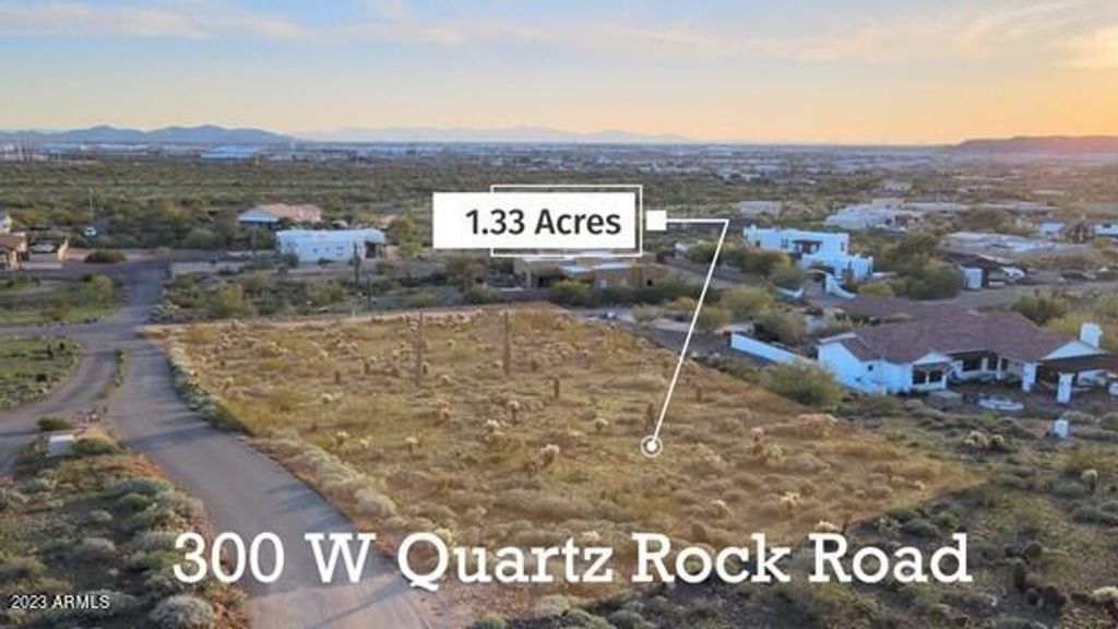 Photo of 300 W Quartz Rock Road #1.33 Acres, Phoenix, AZ 85085 (MLS # 6906867)